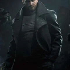 Resident Evil Chris Redfield Trench Coat