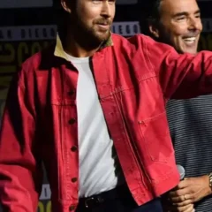 Ryan Gosling Comic Con 2026 Red Jacket
