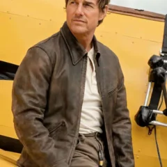 Tom Cruise Digger 2026 Leather Jacket