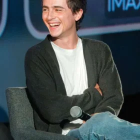 Timothée Chalamet Dune Part Three 2026 Cardigan