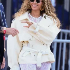 Beyoncé FIFA World Cup Final 2026 Cream Coat