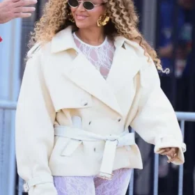 Beyoncé FIFA World Cup Final 2026 Cream Coat