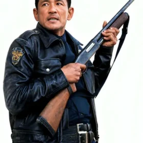 Hope 2026 Hwang Jung-min Black Leather Jacket