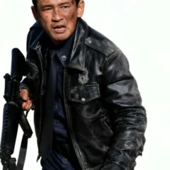 Hope 2026 Hwang Jung-min Black Leather Jacket