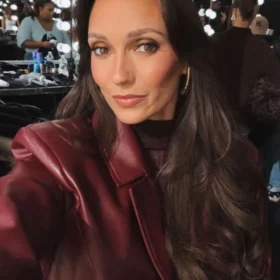 In The City 2026 Whitney Fransway Leather Blazer