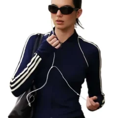 Kendall Jenner 2026 Navy Blue Jacket