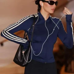 Kendall Jenner 2026 Navy Blue Jacket