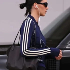 Kendall Jenner 2026 Navy Blue Jacket