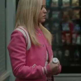 Elle 2026 Lexi Minetree Pink Bomber Jacket