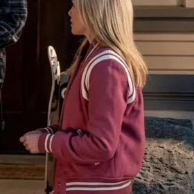 Elle 2026 Lexi Minetree Pink Bomber Jacket
