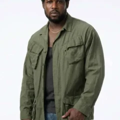 Motor City 2026 Lionel Boyce Green Cotton Jacket