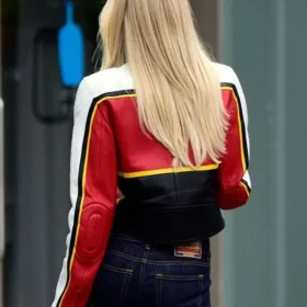 Laura Abla Los Angeles 2026 Moto Leather Jacket