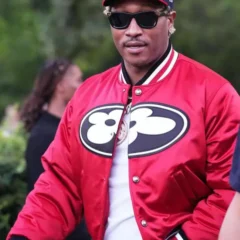 Future Spring Summer Fashion Show 2026 Red Bomber Jacket