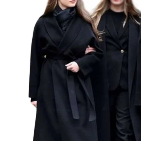 Princess Leonor 2026 Black Wool Coat