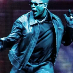 Chris Brown The R&B Tour 2026 Leather Jacket