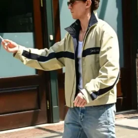 Tom Holland New York City 2026 Beige Track Jacket
