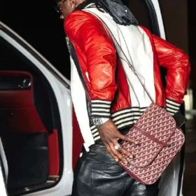 Rema 2026 Bomber Leather Jacket
