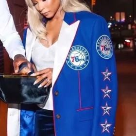 Savannah James 2026 Blue Blazer
