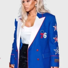 Savannah James 2026 Blue Blazer