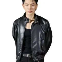 The Debt Collector 2026 Daou Pittaya Black Leather Jacket